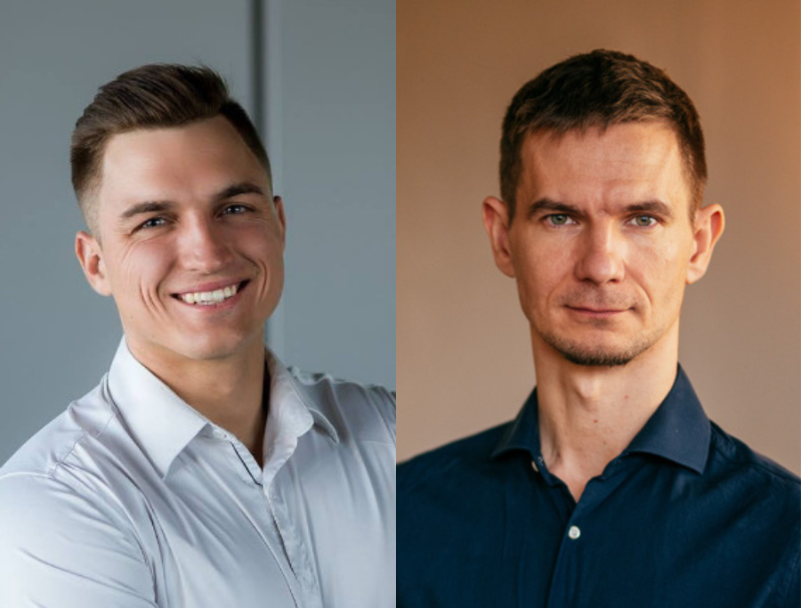 Tech leaders Marius Silenskis (left) and Tomáš Halász (right)
