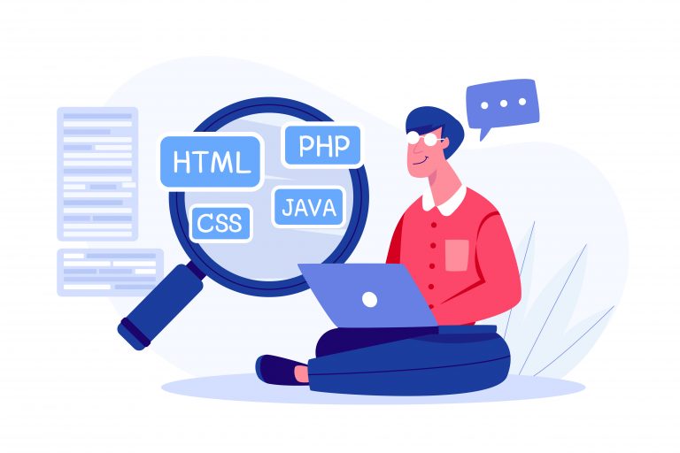 How To Write a Great Job Ad for a Developer Role in 9 Quick Steps Programmer learning languages, a concept illustration